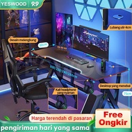 Meja Gaming Kursi Meja Komputer Besi Meja Kantor Minimalls Meja Kerja Serbaguna Meja Kamar Tidur Ter