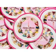CUSTOMIZED ROUND FAN WITH POUCH - GIVEAWAY/SOUVENIRS