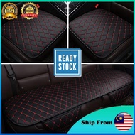 PU Leather Seat Cover Car Seat Cushion Mat Universal Proton Alza Bezza Myvi Axia X50 X70 SUV MPV Per