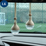 LK Car Air Freshener Hanging Pendant / 6ml Mini Round Empty Perfume Bottles / Aroma Diffusion Orname