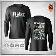 Baju Rider Grab RD-02 ✅Baju kerja✅