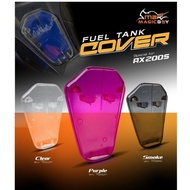 MAGIC BOY FUEL TANK COVER SMOKE CLEAR PURPLE QJ MOTOR AX200 AX200S AX 200 S