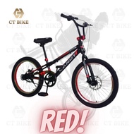 20 Inch Kids Bike Sporty Bicycle BMX Candy Style Frame with Strong Body