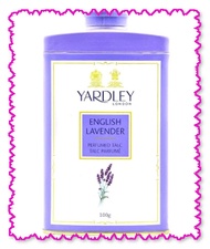 YARDLEY PERFUMED TALC ENGLISH LAVENDER