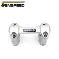 SEMSPEED มอเตอร์ไซค์ Stang CNC เคลื่อนไปข้างหน้า30มม. บาร์ติดจักรยานสำหรับ800NK CFMOTO 2023