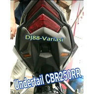 Undertail Cbr 250rr Surfing Cbr 250rr Long Rear Led Turn Signal Fender BLACK DOFF
