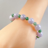 紫羅蘭翡翠手珠手鍊 | 天然緬甸玉A貨翡翠 | 送禮
