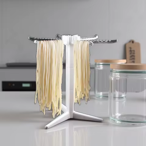 Kitchen Accessories Collapsible Pasta Drying Rack Spaghetti Dryer Stand Noodles Drying Holder Hangin