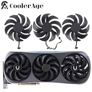 102MM RTX4080 RTX4090 Video Card Fan For ZOTAC GeForce RTX 4080S 4090 AMP EXTREME AIRO Graphics Card