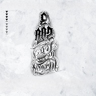 Dark Style Word Tattoo Stickers Waterproof Sweatproof Long-Lasting Domineering Gothic English Men Wo