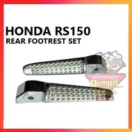 REMPIT RS150 REAR FOOTREST STEP SET PIJAK KAKI BELAKANG SET HONDA CB150 CB400 CBR250 CBR650 CB500F C
