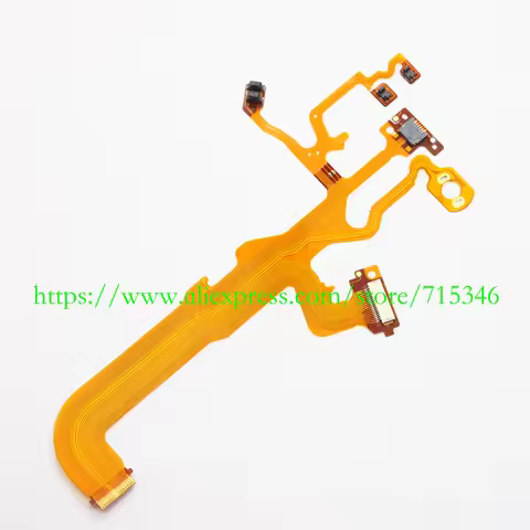 NEW Lens Back Main Flex Cable For SONY DSC-HX80 HX90V WX500 Digital Camera Repair Part + Sensor + So
