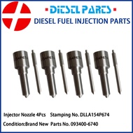 4Pcs Diesel Fuel Injector Nozzle Tips 093400-6740 DLLA154P674 ND-DLLA154P674 for Mitsubishi Fuso Can