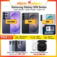 [NEW ARRIVAL] Samsung Galaxy S26 Ultra / S26+ / S26 5G | Original Malaysia New Set | 1 Year Warranty