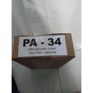 Crossover 2 way Twitter and Median PA 34