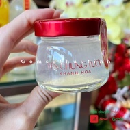 Dwarf lotus-shaped glass jar used to stew bird's nest, enough for 75ml, 100ml, 150ml