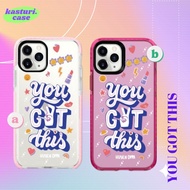 YOU GOT THIS PINK NEON CASE IPHONE 13 PRO MAX UNTIL IPHONE 6/7/8