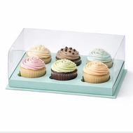 6-piece Cupcake BOX 6-piece Cupcake BOX/ Cupcake HAMPERS BOX/