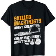 Machinist Cheap Skilled Cnc Machine Operator Machining Tee Gift Men T-Shirt