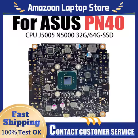 For ASUS Vivo Mini PC PN40 Mainboard Laptop Motherboard PN40 N4000 N4100 N4020 N5000 N5030 Genuine C
