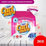 Lonkey Cucimaru Detergent Powder 2KG Fresh Bloom