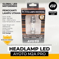 AYOTO Lampu Depan Headlamp H6 LED M2A PRO Hanya Untuk Matic Bebek