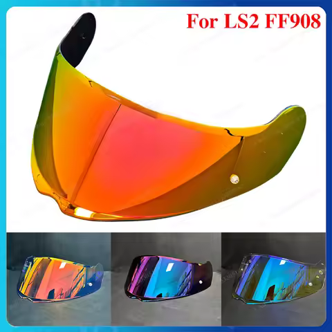 FF908 Motorcycle Helmet Lens For LS2 FF908 Stream II Helmet Visor Windshield Shield Glasses Visor He