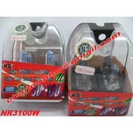 ST H1 H3 H4 9006 12V 100W SUPER WHITE / SUPER YELLOW BULB