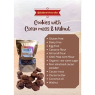 @bakewithnorzha (⭐⭐READY STOCK⭐⭐) Vegan Gluten free cookies with cacao mass and walnut