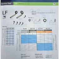 1 piece pu fuji sic PLFST size 3.5(1mm) suitable for connecting Aji,ul....ikada...
