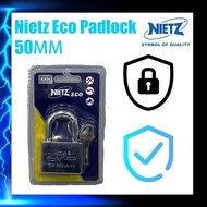 [FREE SHIPPING WEST M'SIA] NIETZ ECO 40MM & 50MM High Security Padlock Safety House Lock Door Lock
