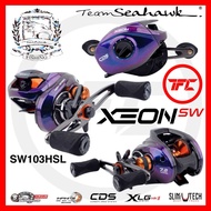 Team Seahawk XEON SW-103HSL Baitcasting Reel Baitcast BC SW Saltwater Game Casting Jigging