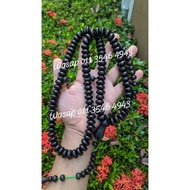 Tasbih Gemunggal Hitam Kalimantan & Kayu Hitam Kalimantan