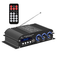 FHJIK KINTER MA-500 Digital Amplifier Bluetooth 5.0 30 Watt x 4 Channels Power 12V3A Audio Stereo Am