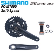 【Authentic】LTSHIMANO Deore FC-MT500-3 10 SPEED 170mm 40-30-22T 10S FRONT CHAINRING CRANKSET MT500 3x