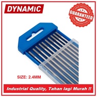 DYNAMIC WC20 Rare Earth Tungsten 2.4mm x 150L (GREY) TIG Welding Grey Rare Earth Tungsten Rod
