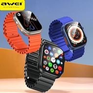 Awei 2023 Smart Watch H16 Ultra Series 8 NFC Smartwatch Men Women Bluetooth Call Waterproof Wireless Charging for Apple Xiaomi