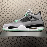 【100%LJR Batch】AJ4 Nike Air Jordan 4 Retro Low "Green Glow" Basketball Shoes For Men 308497-033