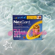 (PER 1 TABLET) Nexgard Spectra S 3.5 - 7.5 Kg Dog Flea and Demodex Medicine