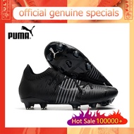 【ของแท้อย่างเป็นทางการ】Puma Future Z 1.1 FG/สีดำ Men's รองเท้าฟุตซอล - The Same Style In The Mall-Football Boots-With a box