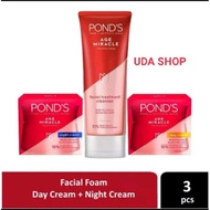 Paket Pond'S Age Miracle Facial Wash 100Ml + Pond'S Age Miracle Night