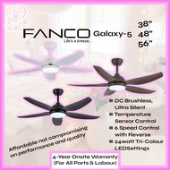 [Installation Promo] FANCO Galaxy 5 DC Ceiling Fan with 3 Tones LED lighting kit and remote control