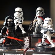 Free Shipping StarWars StarWars Black Wars White Soldier Yoda Robot BB8 Base Decoration Doll Figure