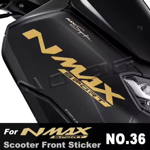 For NMAX 125 150 160 155 V2 ABS Nmax Motorcycle Scooter Stickers Front Fairing Stripe Decals Accesso