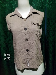 Atasan lengan pendek preloved