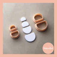 3/4 Circle Polymer Clay Cutter