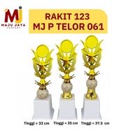 Marble Cup Set 1st-2nd-3rd Place White