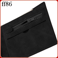 Men's Wallet PU Leather Bifold Leather Zipper Zipper Wallets Bifold for Men with Credit Card Slots Holder Pouch