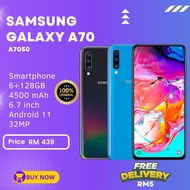 Samsung Galaxy A70  6+128GB  (A7050)  100% Original Parts & LCD  original secondhand