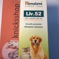 Himalaya Liv.52 Growth Promoter Metabolic Stimulant for Dogs &amp; Cats 200ml wt Cup